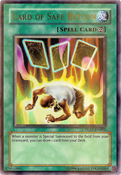 Card of Safe Return [HL07-EN005] Ultra Rare | Clutch Gaming