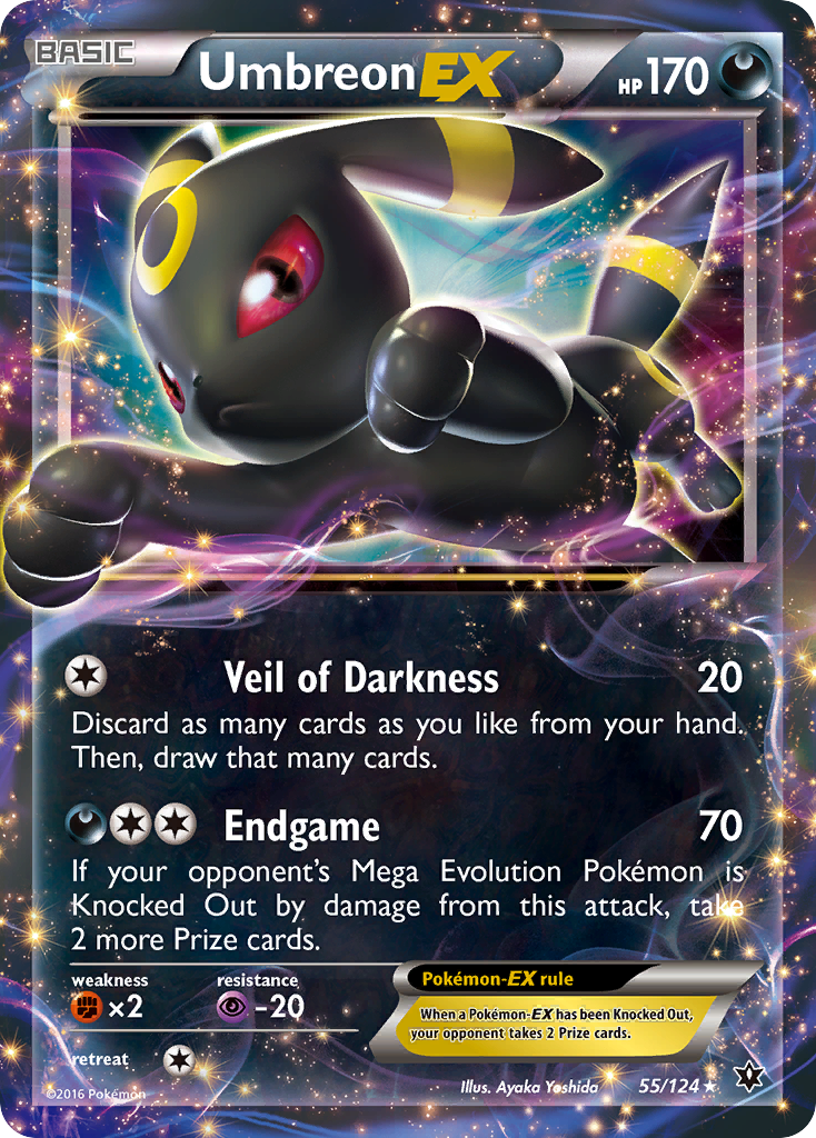 Umbreon EX (55/124) [XY: Fates Collide] | Clutch Gaming