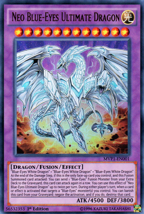 Neo Blue-Eyes Ultimate Dragon [MVP1-EN001] Ultra Rare | Clutch Gaming