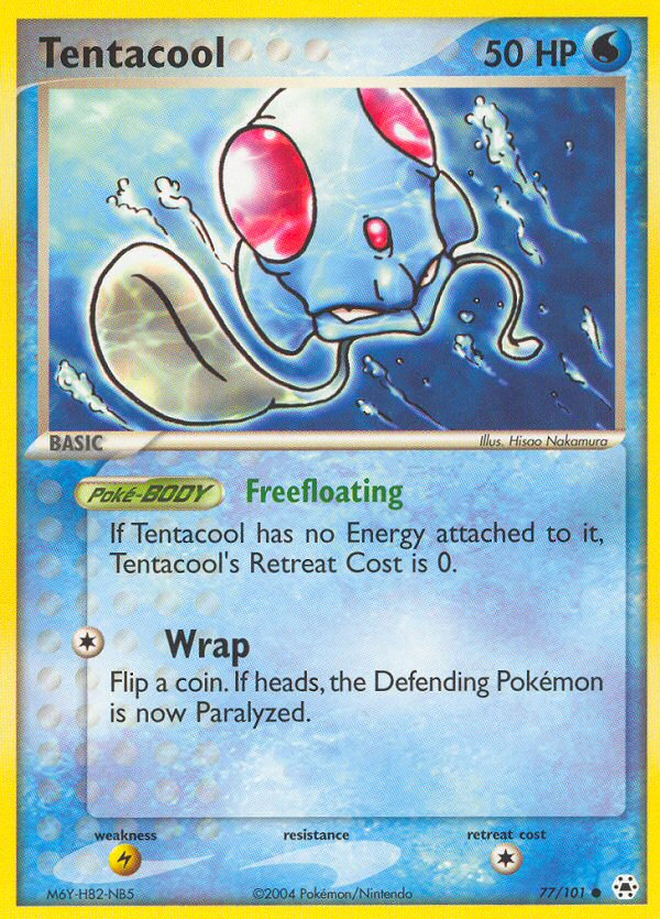 Tentacool (77/101) [EX: Hidden Legends] | Clutch Gaming