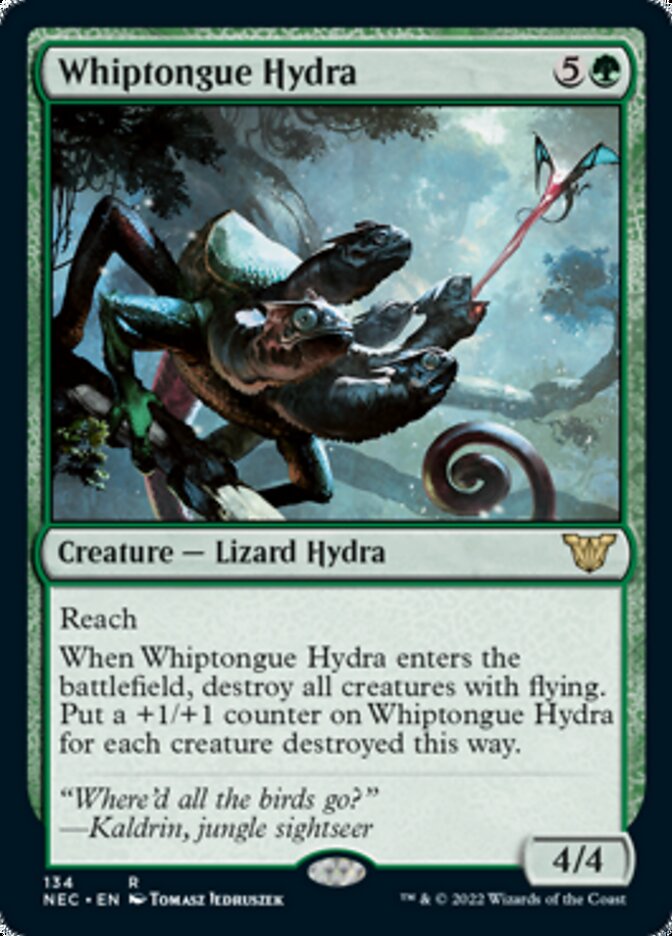 Whiptongue Hydra [Kamigawa: Neon Dynasty Commander] | Clutch Gaming