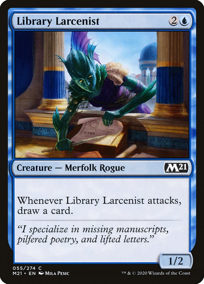 Library Larcenist [Core Set 2021] | Clutch Gaming