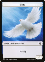 Bird // Cat Double-Sided Token [Phyrexia: All Will Be One Commander Tokens] | Clutch Gaming