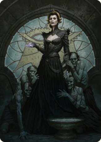 Liliana of the Veil Art Card [Dominaria United Art Series] | Clutch Gaming