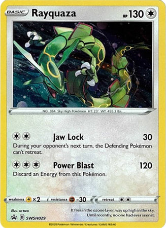 Rayquaza (SWSH029) [Sword & Shield: Black Star Promos] | Clutch Gaming