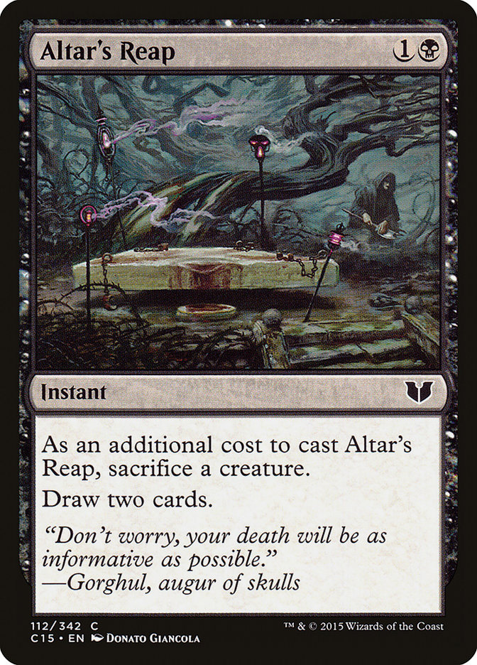 Altar's Reap [Commander 2015] | Clutch Gaming