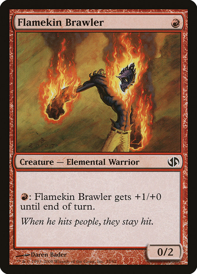 Flamekin Brawler [Duel Decks: Jace vs. Chandra] | Clutch Gaming