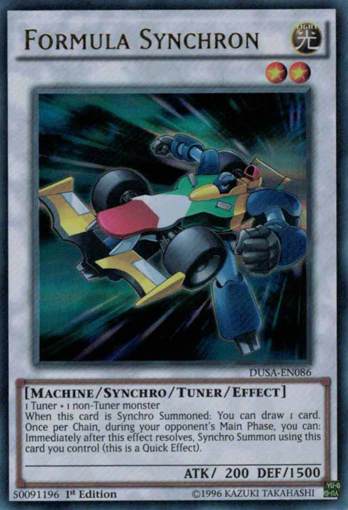 Formula Synchron [DUSA-EN086] Ultra Rare | Clutch Gaming