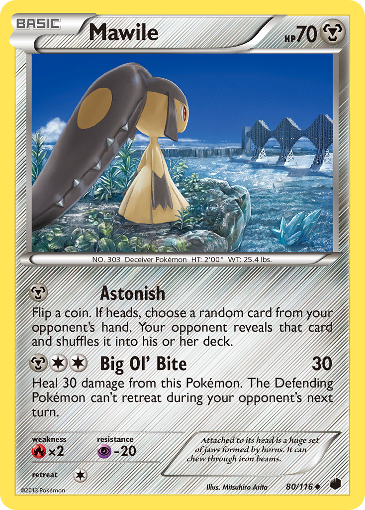 Mawile (80/116) [Black & White: Plasma Freeze] | Clutch Gaming