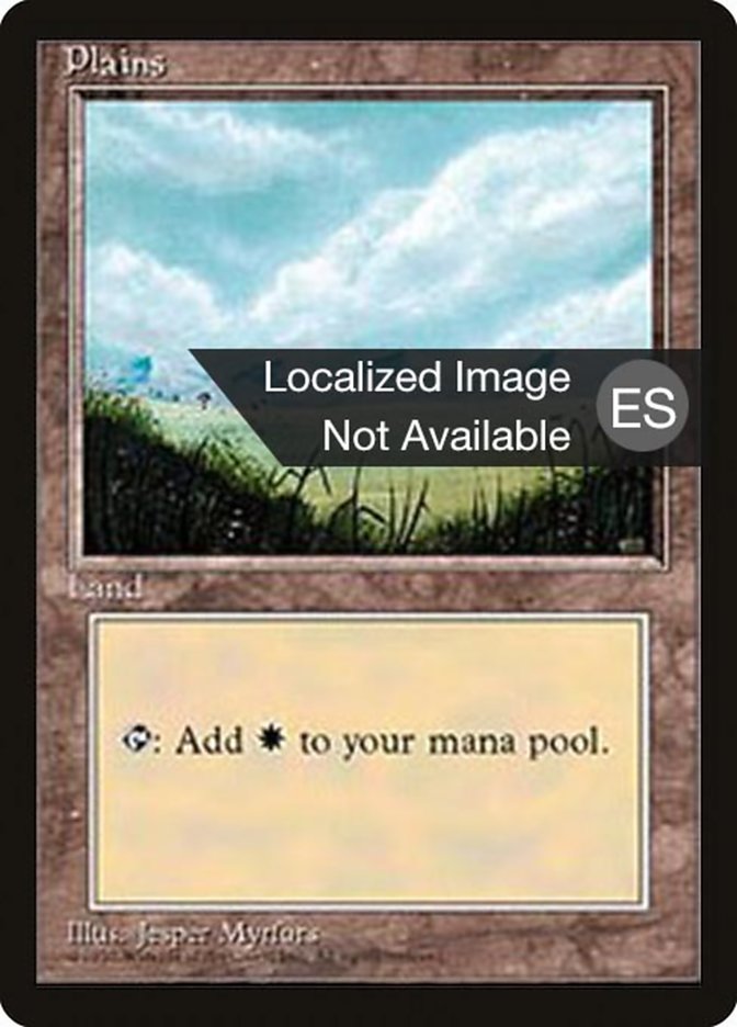 Plains (A) [Fourth Edition (Foreign Black Border)] | Clutch Gaming