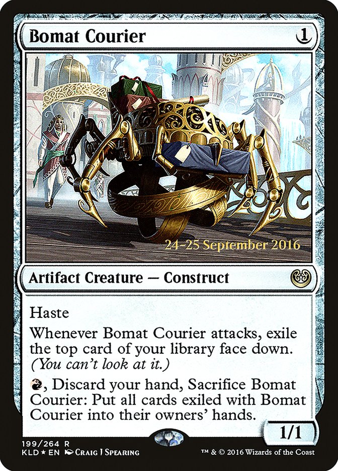 Bomat Courier [Kaladesh Prerelease Promos] | Clutch Gaming