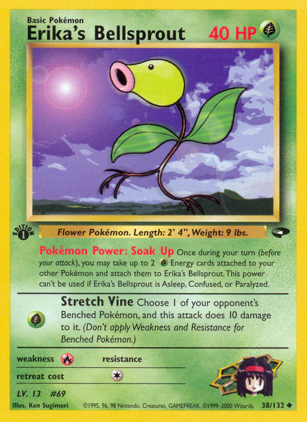 Erika's Bellsprout (38/132) [Gym Challenge 1st Edition] | Clutch Gaming