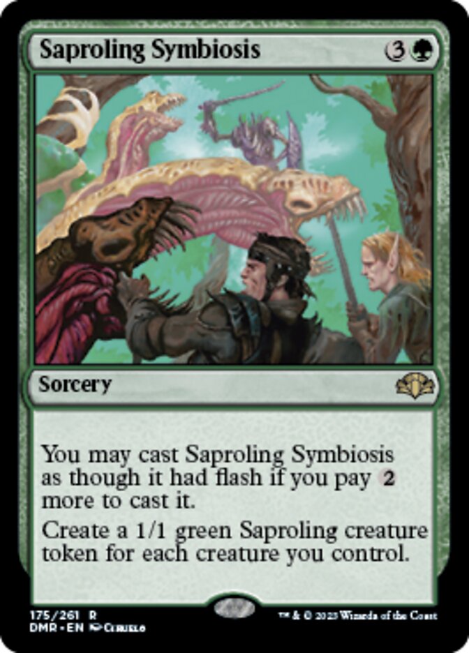 Saproling Symbiosis [Dominaria Remastered] | Clutch Gaming