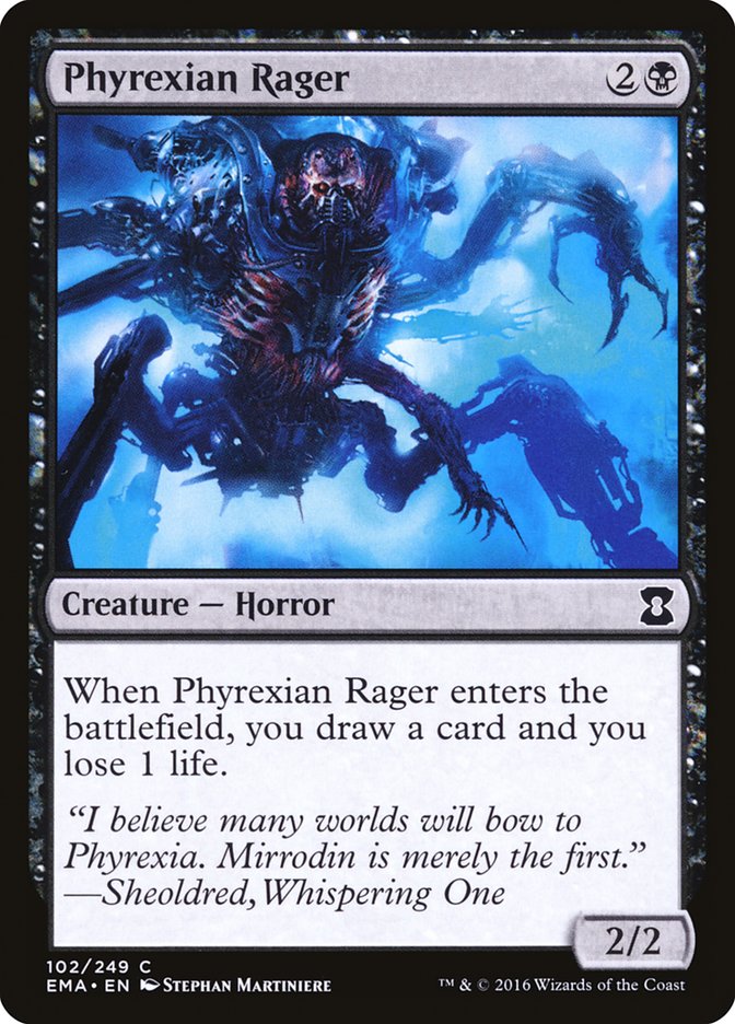 Phyrexian Rager [Eternal Masters] | Clutch Gaming