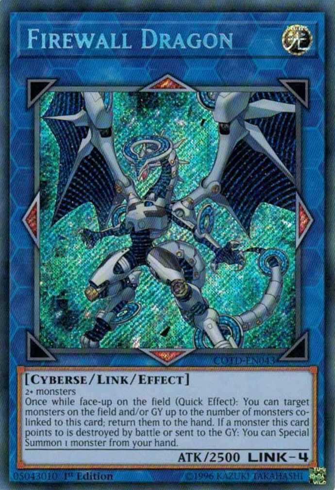 Firewall Dragon [COTD-EN043] Secret Rare | Clutch Gaming