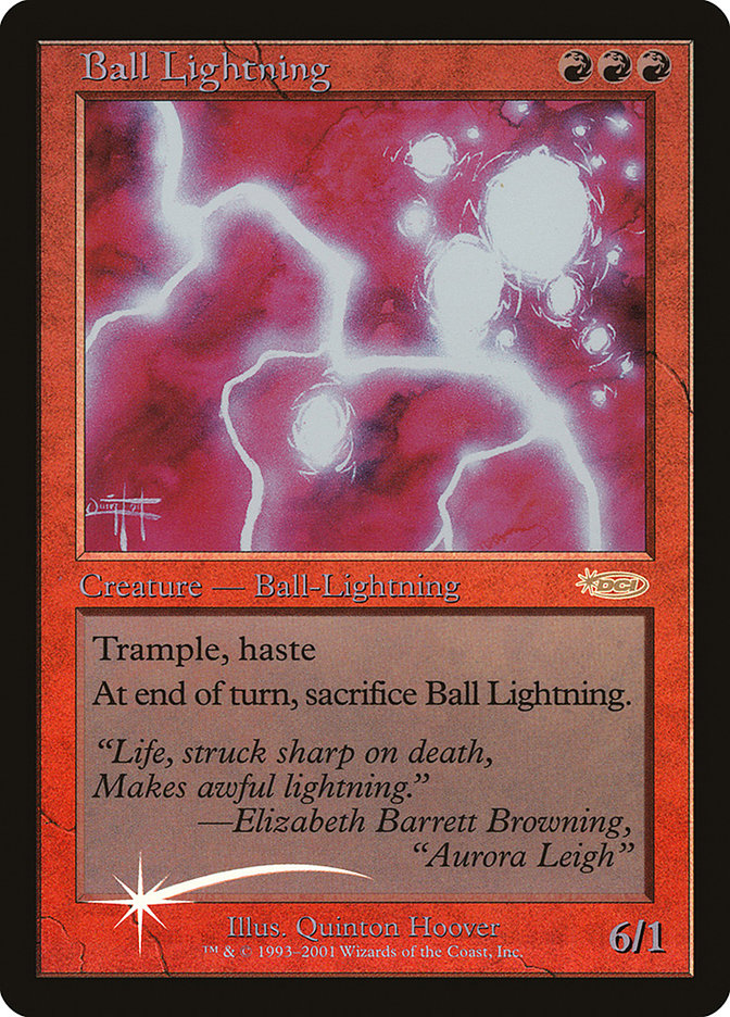 Ball Lightning [Judge Gift Cards 2001] | Clutch Gaming