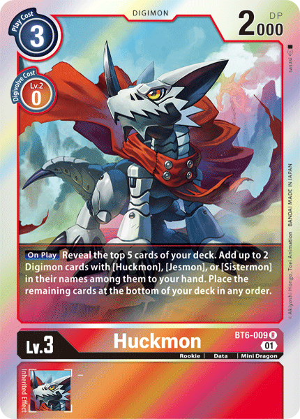 Huckmon [BT6-009] [Double Diamond] | Clutch Gaming