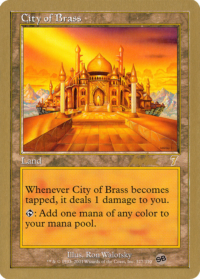 City of Brass (Brian Kibler) (SB) [World Championship Decks 2002] | Clutch Gaming