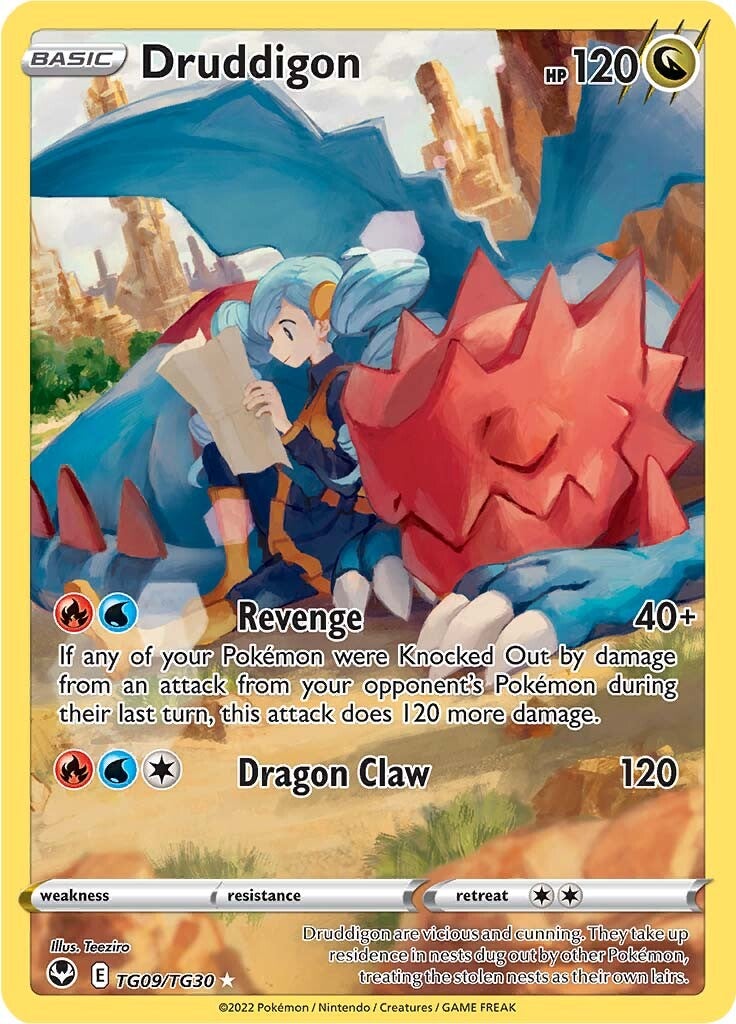 Druddigon (TG09/TG30) [Sword & Shield: Silver Tempest] | Clutch Gaming