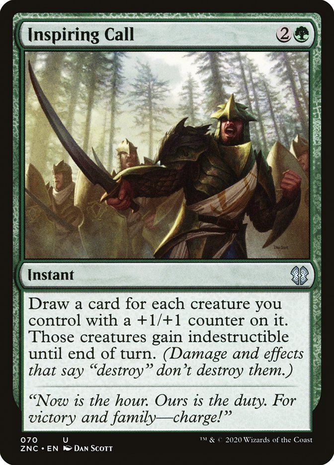 Inspiring Call [Zendikar Rising Commander] | Clutch Gaming