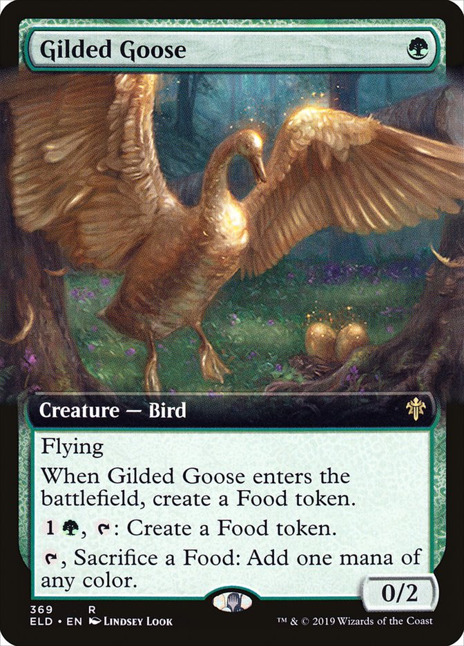 Gilded Goose (Extended Art) [Throne of Eldraine] | Clutch Gaming