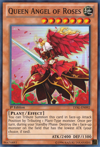 Queen Angel of Roses [LVAL-EN092] Super Rare | Clutch Gaming