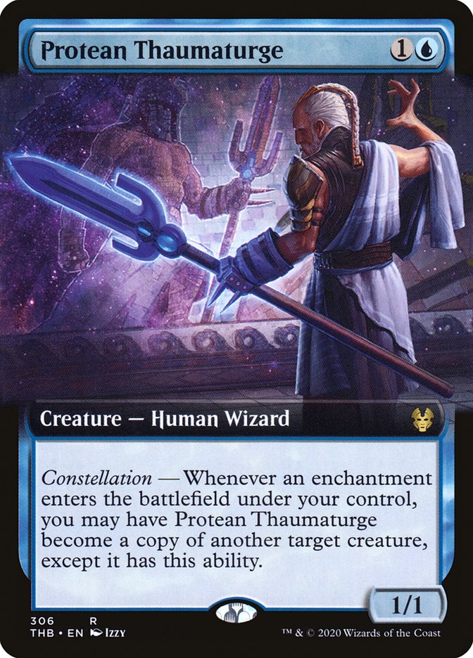 Protean Thaumaturge (Extended Art) [Theros Beyond Death] | Clutch Gaming