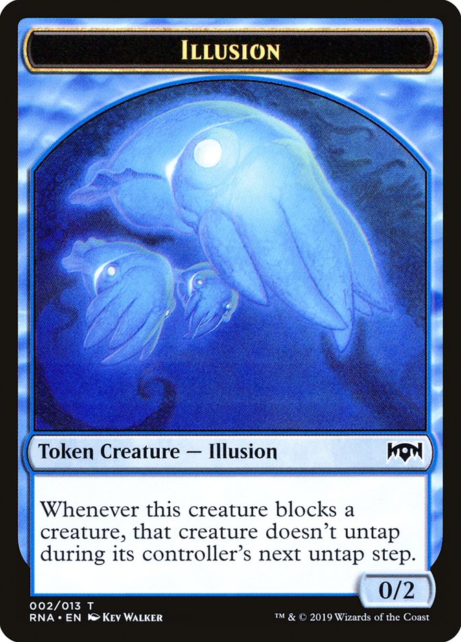 Illusion Token [Ravnica Allegiance Tokens] | Clutch Gaming