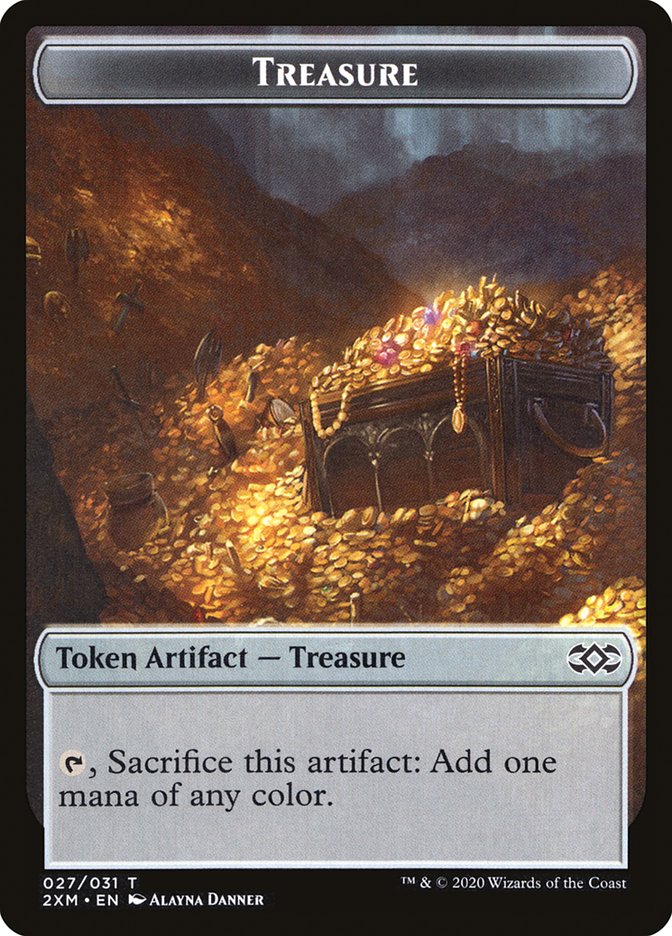 Myr (024) // Treasure Double-Sided Token [Double Masters Tokens] | Clutch Gaming