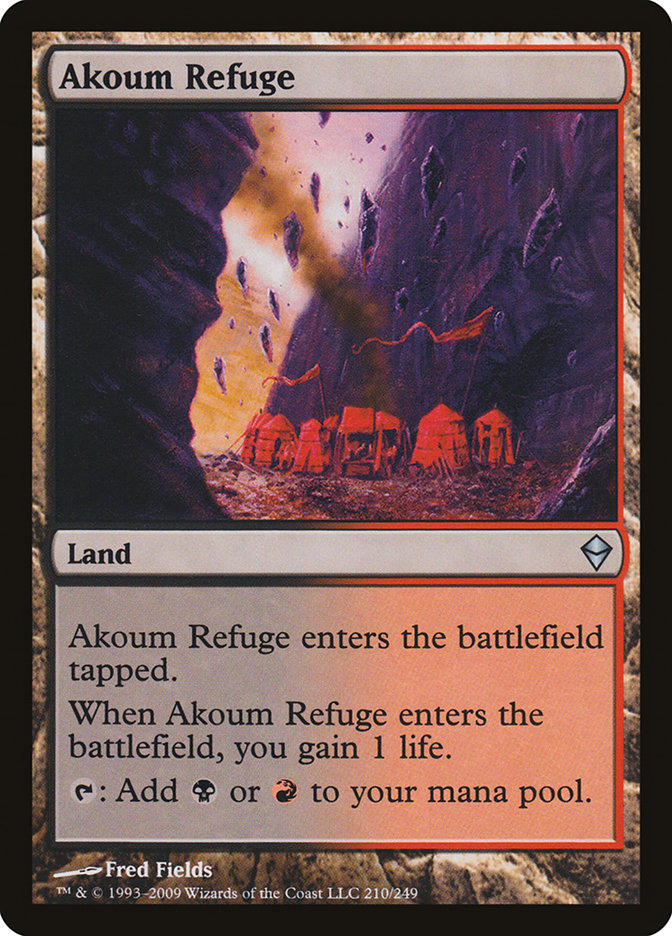 Akoum Refuge [Zendikar] | Clutch Gaming