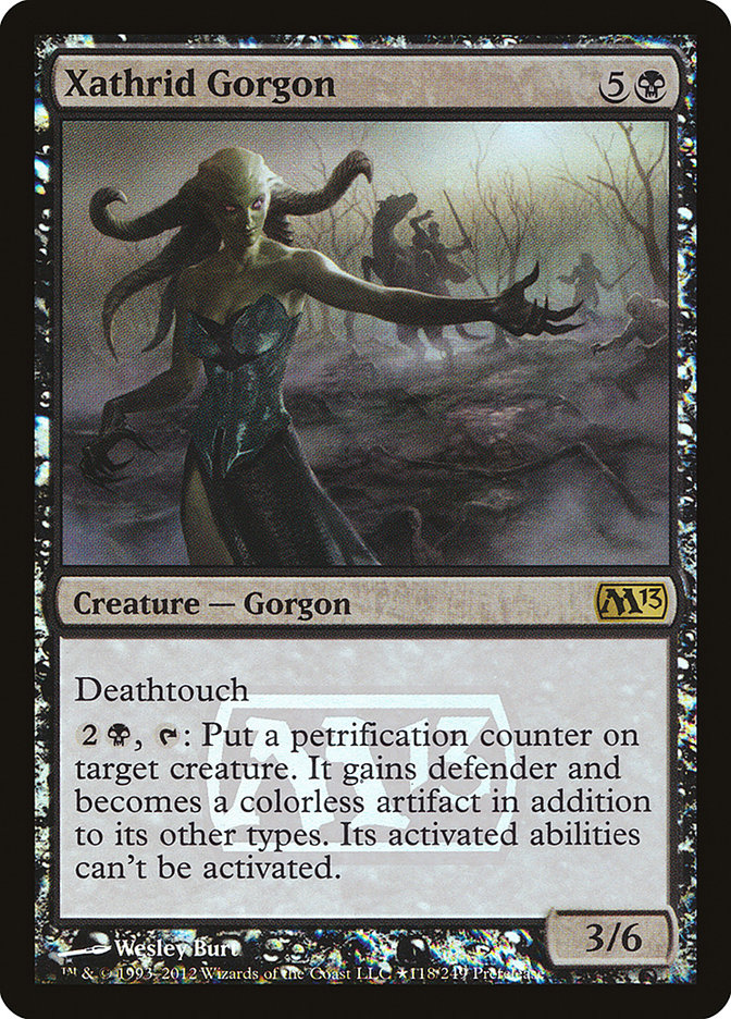 Xathrid Gorgon [Magic 2013 Prerelease Promos] | Clutch Gaming