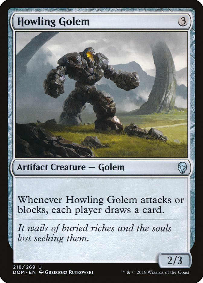 Howling Golem [Dominaria] | Clutch Gaming