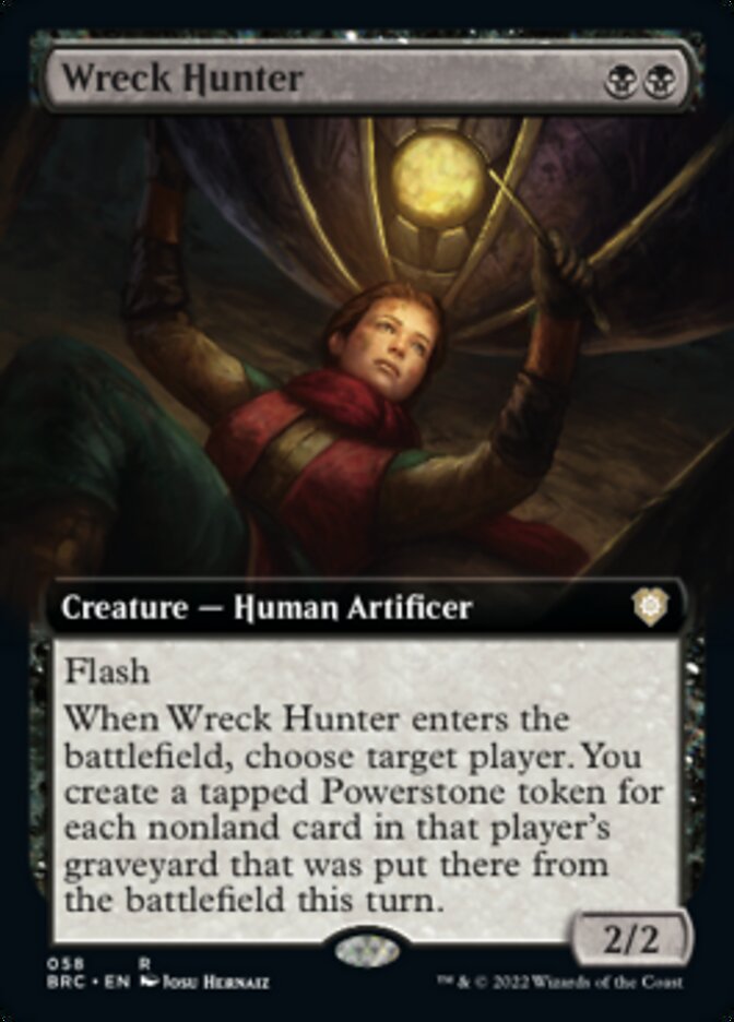 Wreck Hunter (Extended Art) [The Brothers' War Commander] | Clutch Gaming