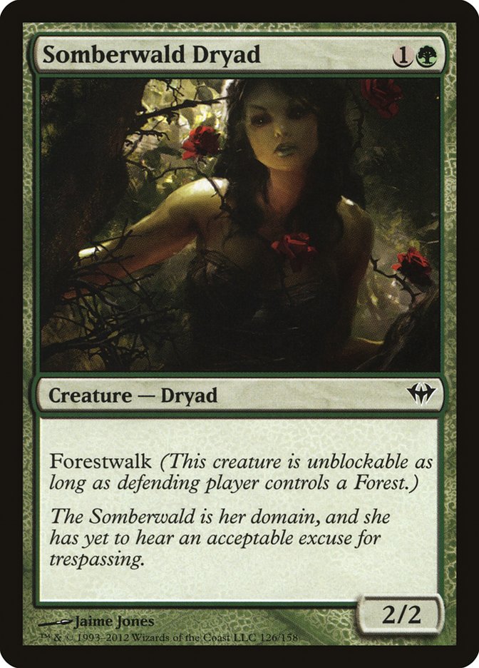 Somberwald Dryad [Dark Ascension] | Clutch Gaming