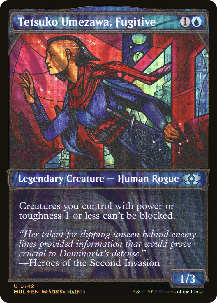 Tetsuko Umezawa, Fugitive (Halo Foil) [Multiverse Legends] | Clutch Gaming