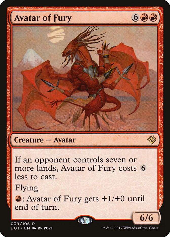 Avatar of Fury [Archenemy: Nicol Bolas] | Clutch Gaming