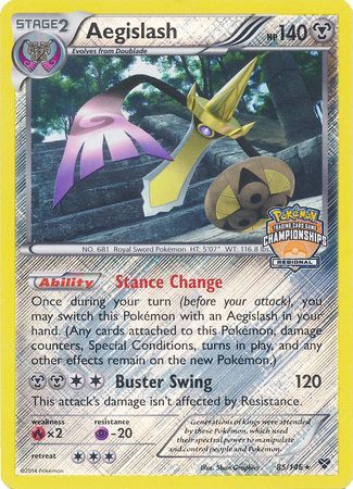 Aegislash (85/146) (Regional Championship Promo) [XY: Base Set] | Clutch Gaming