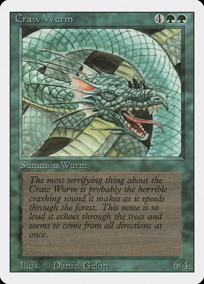 Craw Wurm [Revised Edition] | Clutch Gaming