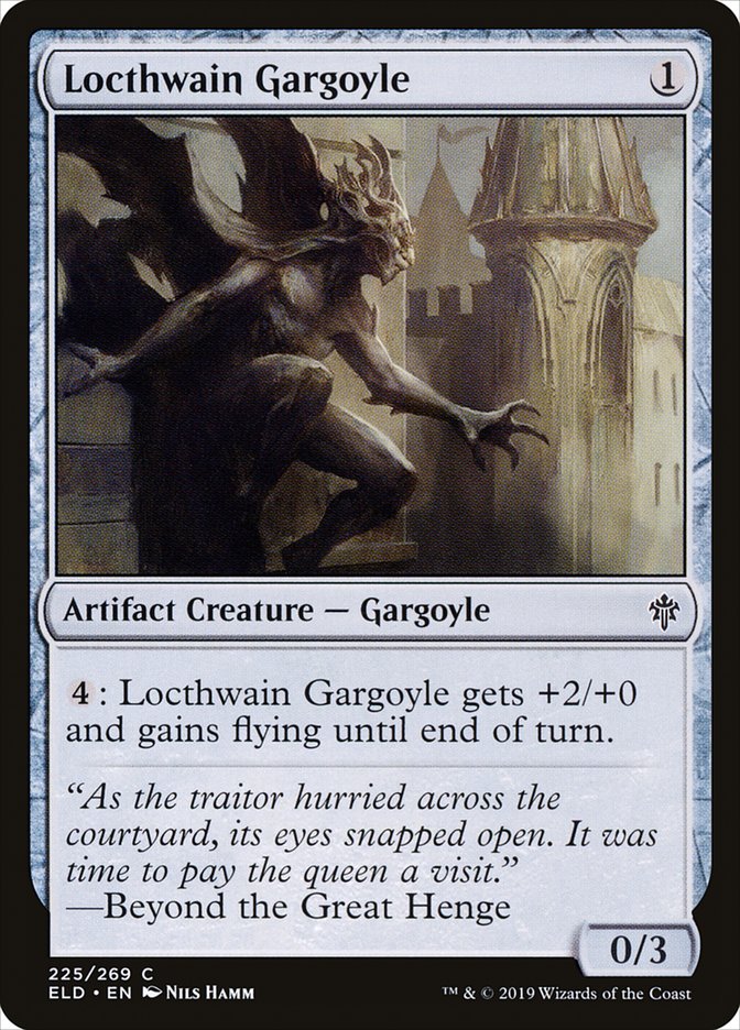 Locthwain Gargoyle [Throne of Eldraine] | Clutch Gaming