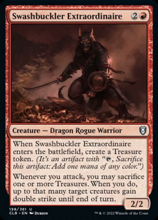 Swashbuckler Extraordinaire [Commander Legends: Battle for Baldur's Gate] | Clutch Gaming