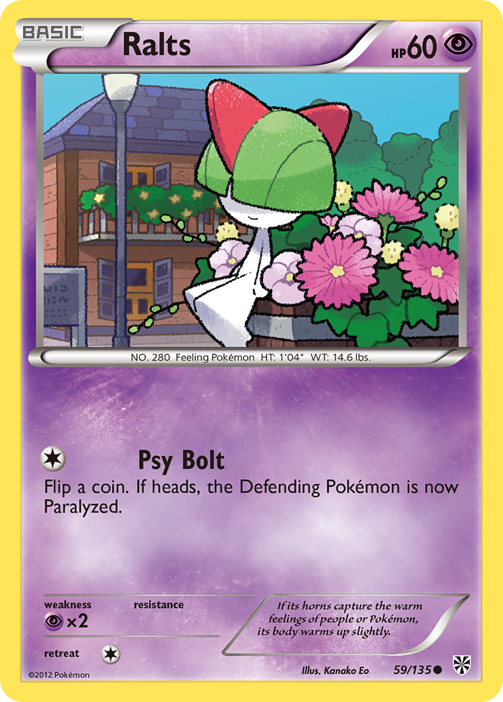 Ralts (59/135) [Black & White: Plasma Storm] | Clutch Gaming