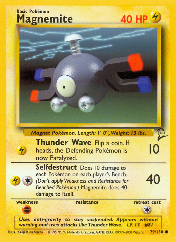 Magnemite (79/130) [Base Set 2] | Clutch Gaming