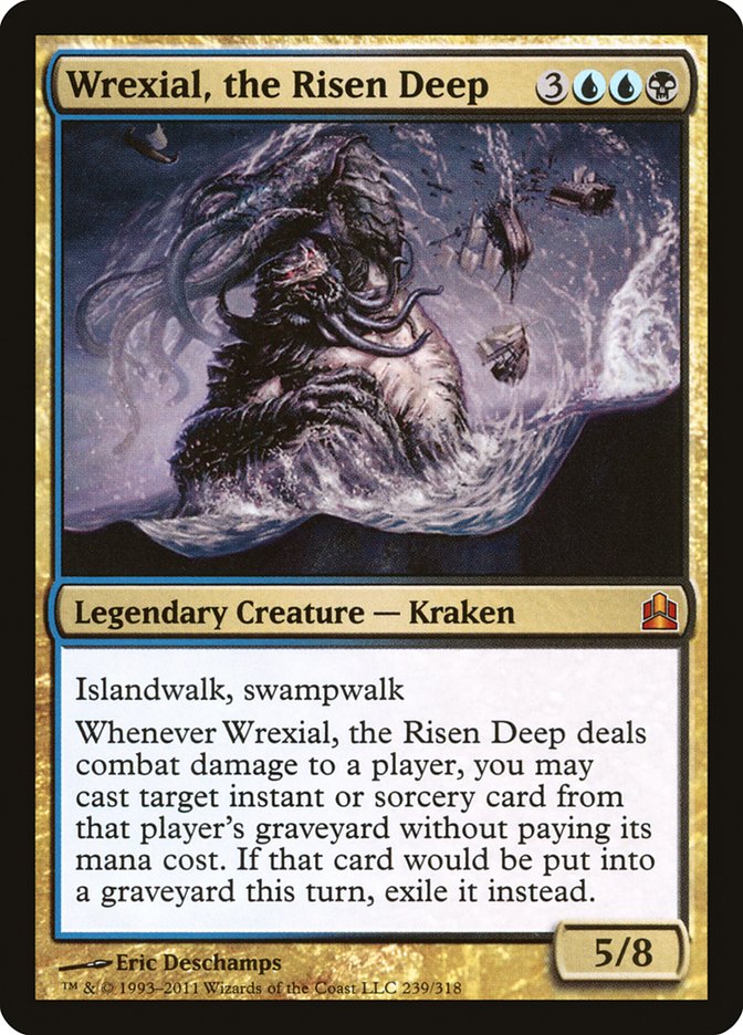 Wrexial, the Risen Deep [Commander 2011] | Clutch Gaming