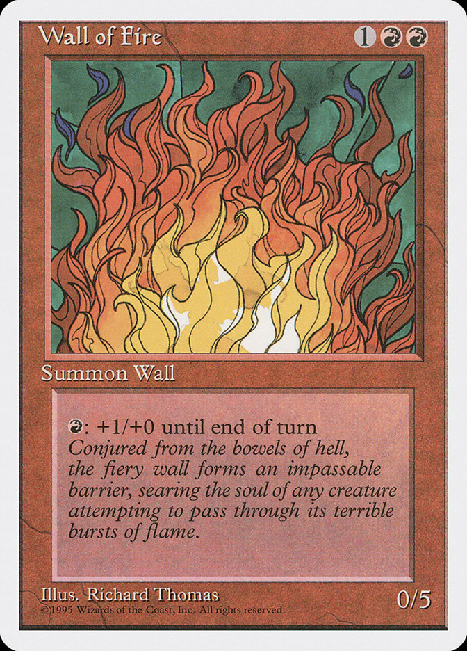 Wall of Fire [Fourth Edition] | Clutch Gaming