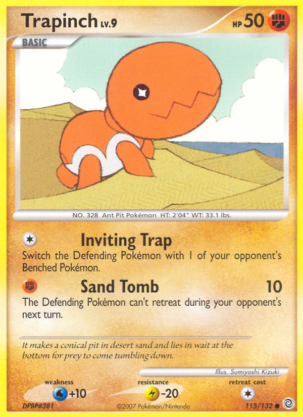 Trapinch (115/132) [Diamond & Pearl: Secret Wonders] | Clutch Gaming