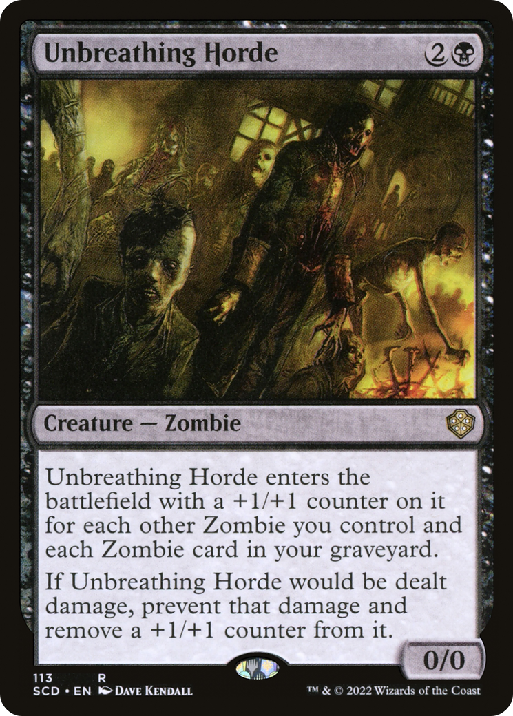 Unbreathing Horde [Starter Commander Decks] | Clutch Gaming