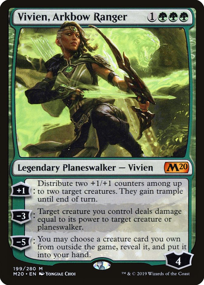 Vivien, Arkbow Ranger [Core Set 2020] | Clutch Gaming