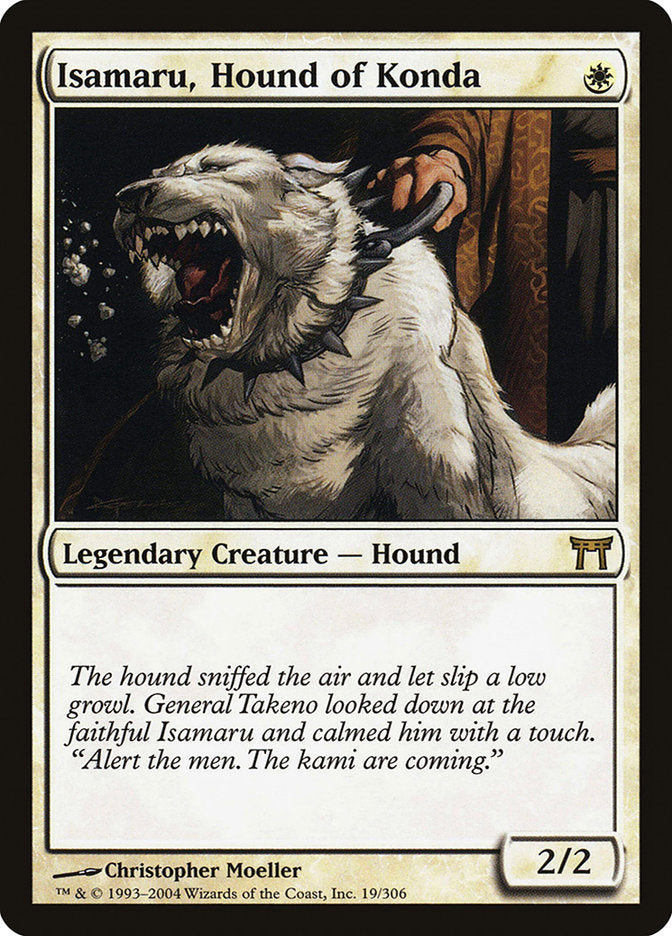 Isamaru, Hound of Konda [Champions of Kamigawa] | Clutch Gaming