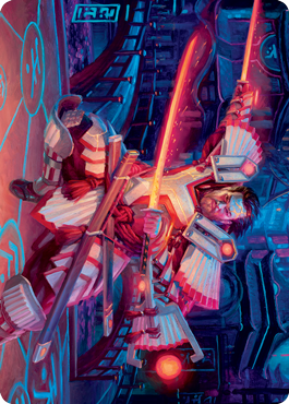 Isshin, Two Heavens as One 1 Art Card [Kamigawa: Neon Dynasty Art Series] | Clutch Gaming