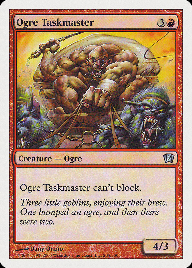 Ogre Taskmaster [Ninth Edition] | Clutch Gaming